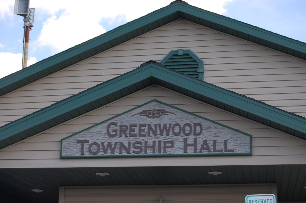 Hall/Pavillion Use Greenwood Township, Clare County, Michigan
